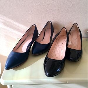 Cole Haan 2pairs sz 9M heels!